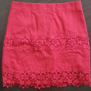 J Crew Skirt size 0.zero. coral